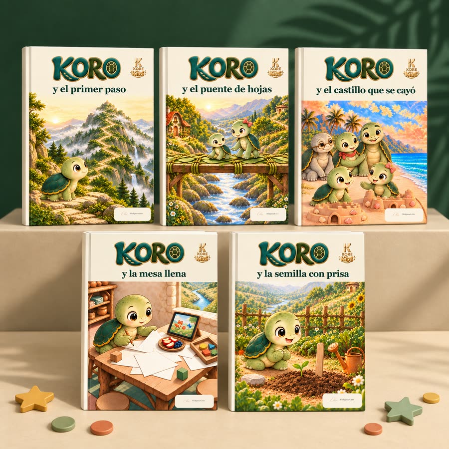 Colección Koro: los 5 cuentos ilustrados de KORE Kids